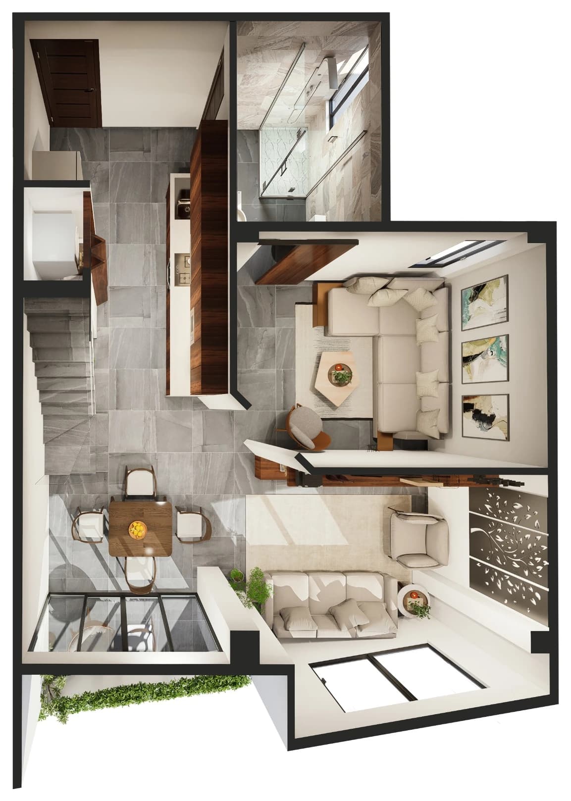 Render Unidad N4/5-D405 · CIPRÉS