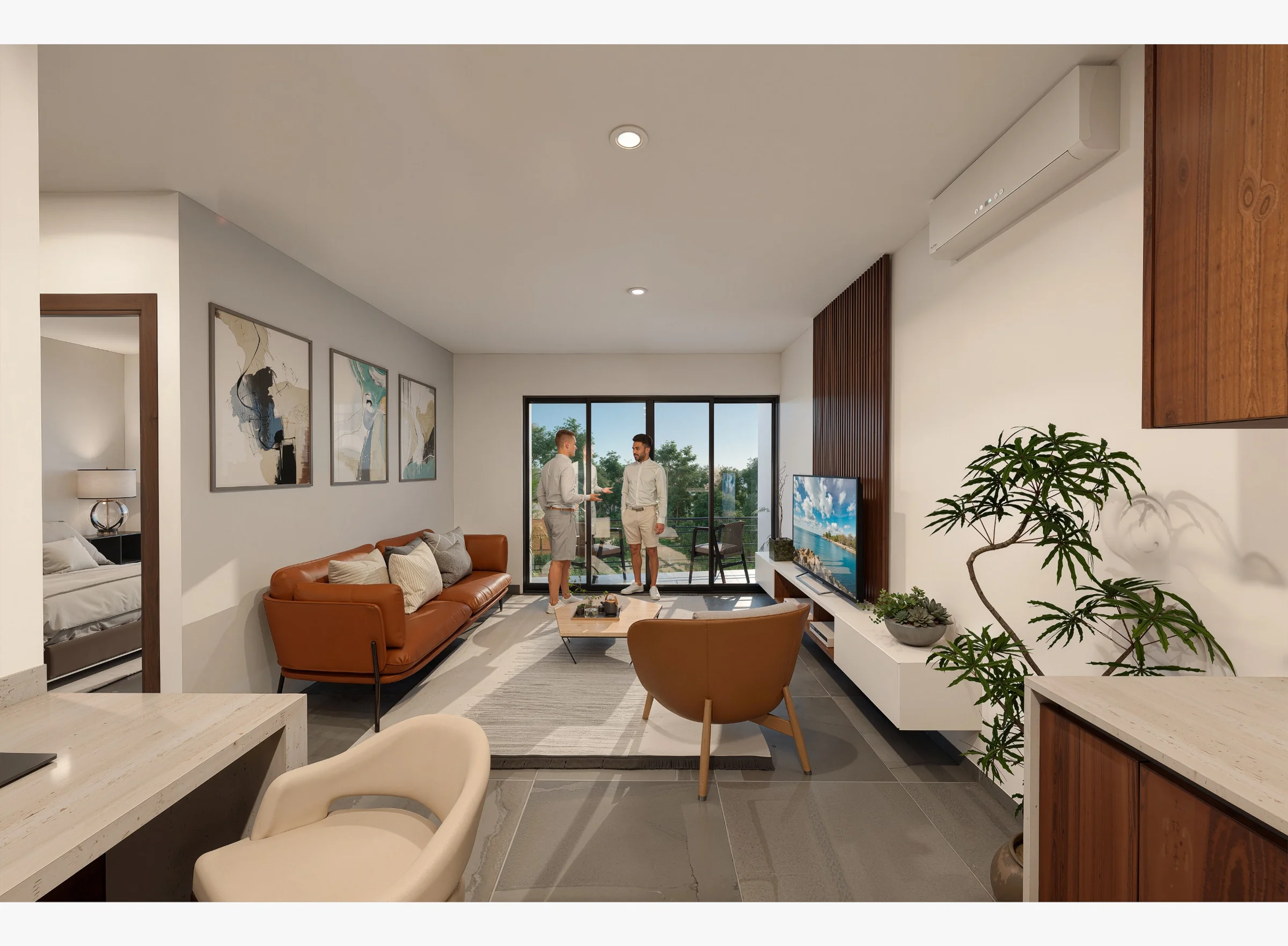 Sala del modelo Acacia · Unidad N3-D304 · ACACIA